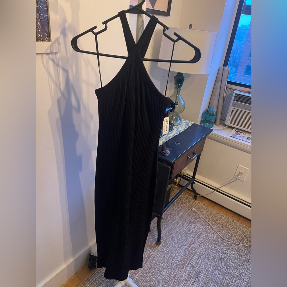Old Navy black cotton dress! Never been worn! Brand new!